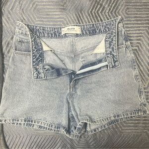 Hollister Light Wash Denim Shorts
